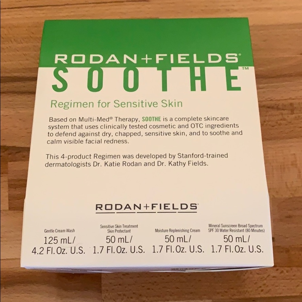 Rodan + Fields Soothe Regimen